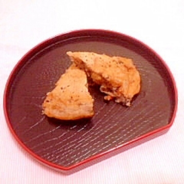 卯の花リメイク♪蕎麦粉のおやき